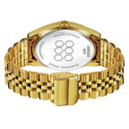 ABREXO DAYTONA Series Analog Watch For Men (Quartz, Stainless Steel, Luxury Watch)