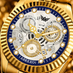 ABREXO DAYTONA Series Analog Watch For Men (Quartz, Stainless Steel, Luxury Watch)