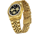 ABREXO BUSINESS CLASS Series Analog Watch For Men (Quartz, Stainless Steel)