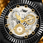 ABREXO DAYTONA Series Analog Watch For Men (Quartz, Stainless Steel, Luxury Watch)