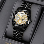 ABREXO DAYTONA Series Analog Watch For Men (Quartz, Stainless Steel, Luxury Watch)