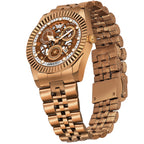ABREXO DAYTONA Series Analog Watch For Men (Quartz, Stainless Steel, Luxury Watch)