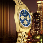 ABREXO BUSINESS CLASS Series Analog Watch For Men (Quartz, Stainless Steel)