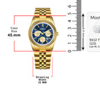 ABREXO BUSINESS CLASS Series Analog Watch For Men (Quartz, Stainless Steel)