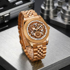 ABREXO DAYTONA Series Analog Watch For Men (Quartz, Stainless Steel, Luxury Watch)