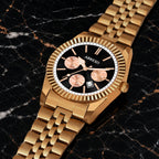 ABREXO BUSINESS CLASS Series Analog Watch For Men (Quartz, Stainless Steel)