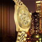 ABREXO BUSINESS CLASS Series Analog Watch For Men (Quartz, Stainless Steel)