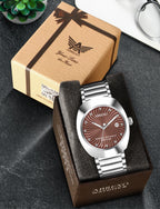 ABREXO CALI CARTEL Series Analog Watch For Men (Quartz, Stainless Steel)