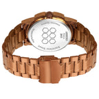 ABREXO BANDITS  Series Analog Watch For Men (Quartz, Stainless Steel)