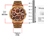 ABREXO BANDITS  Series Analog Watch For Men (Quartz, Stainless Steel)