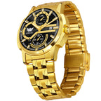 ABREXO BANDITS  Series Analog Watch For Men (Quartz, Stainless Steel)