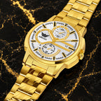 ABREXO BANDITS  Series Analog Watch For Men (Quartz, Stainless Steel)