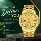 ABREXO BANDITS  Series Analog Watch For Men (Quartz, Stainless Steel)