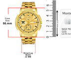 ABREXO BANDITS  Series Analog Watch For Men (Quartz, Stainless Steel)