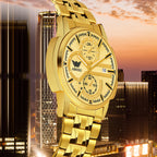 ABREXO BANDITS  Series Analog Watch For Men (Quartz, Stainless Steel)