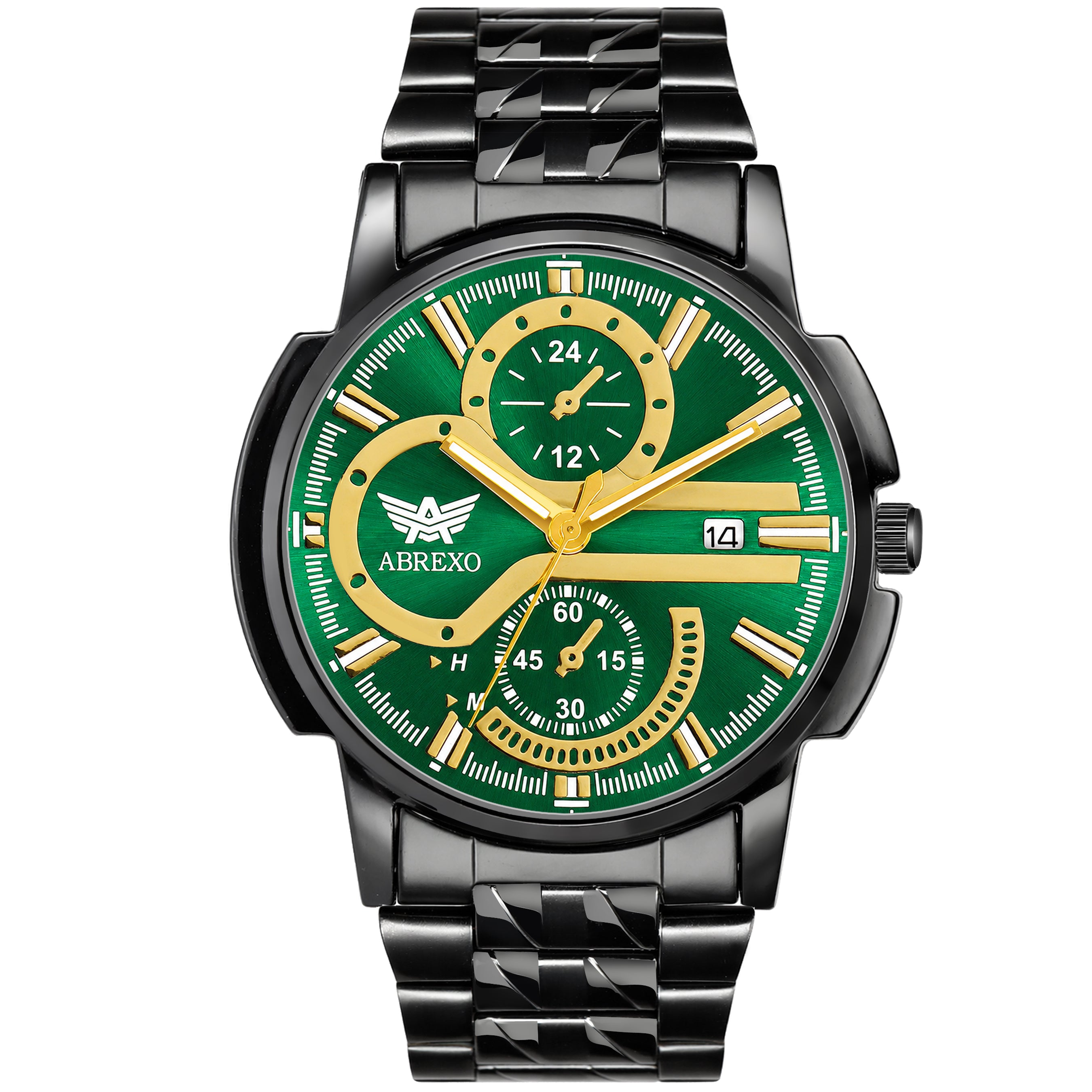 ABREXO BANDITS  Series Analog Watch For Men (Quartz, Stainless Steel)