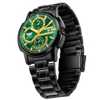 ABREXO BANDITS  Series Analog Watch For Men (Quartz, Stainless Steel)