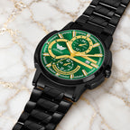ABREXO BANDITS  Series Analog Watch For Men (Quartz, Stainless Steel)