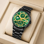 ABREXO BANDITS  Series Analog Watch For Men (Quartz, Stainless Steel)