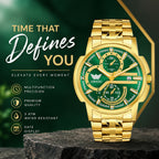 ABREXO BANDITS  Series Analog Watch For Men (Quartz, Stainless Steel)