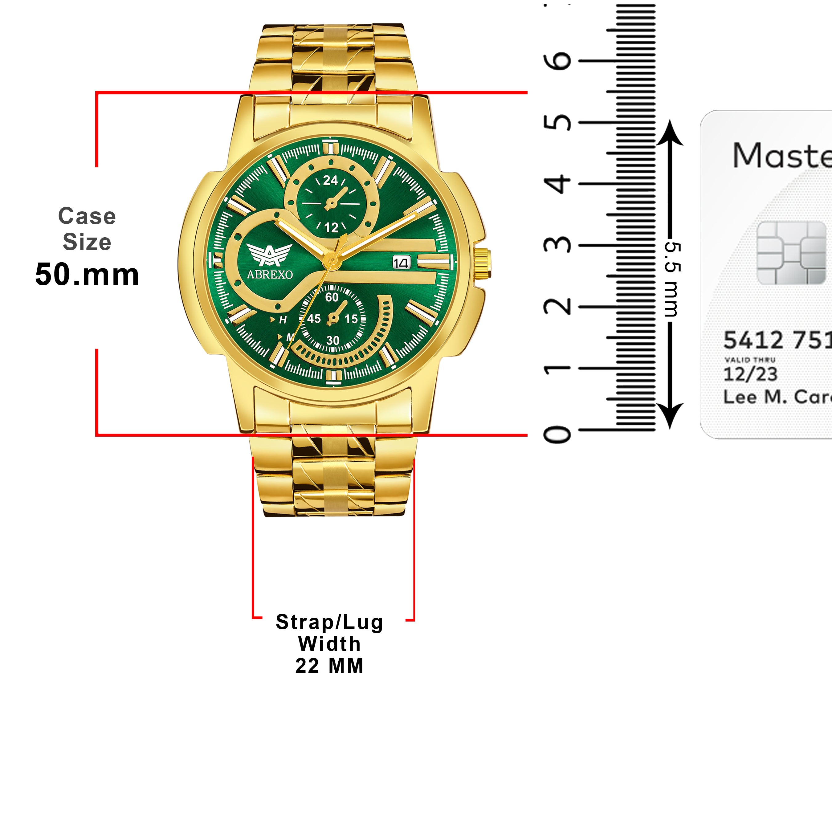 ABREXO BANDITS  Series Analog Watch For Men (Quartz, Stainless Steel)
