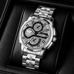 ABREXO BANDITS  Series Analog Watch For Men (Quartz, Stainless Steel)