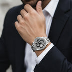 ABREXO BANDITS  Series Analog Watch For Men (Quartz, Stainless Steel)