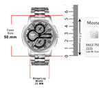 ABREXO BANDITS  Series Analog Watch For Men (Quartz, Stainless Steel)