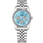 ABREXO BUSINESS CLASS Series Analog Watch For Men (Quartz, Stainless Steel)