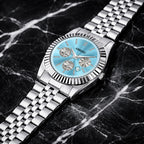 ABREXO BUSINESS CLASS Series Analog Watch For Men (Quartz, Stainless Steel)